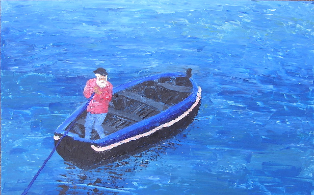 tableau avec des bateaux en couleurs ,marine, régate de voiliers,peinture originale vendue par l artiste,oeuvre unique,acrylique sur toile,art ,valerie jouve artiste peintre,bleu,jaune,rouge,vert,violet,orange,noir,blanc