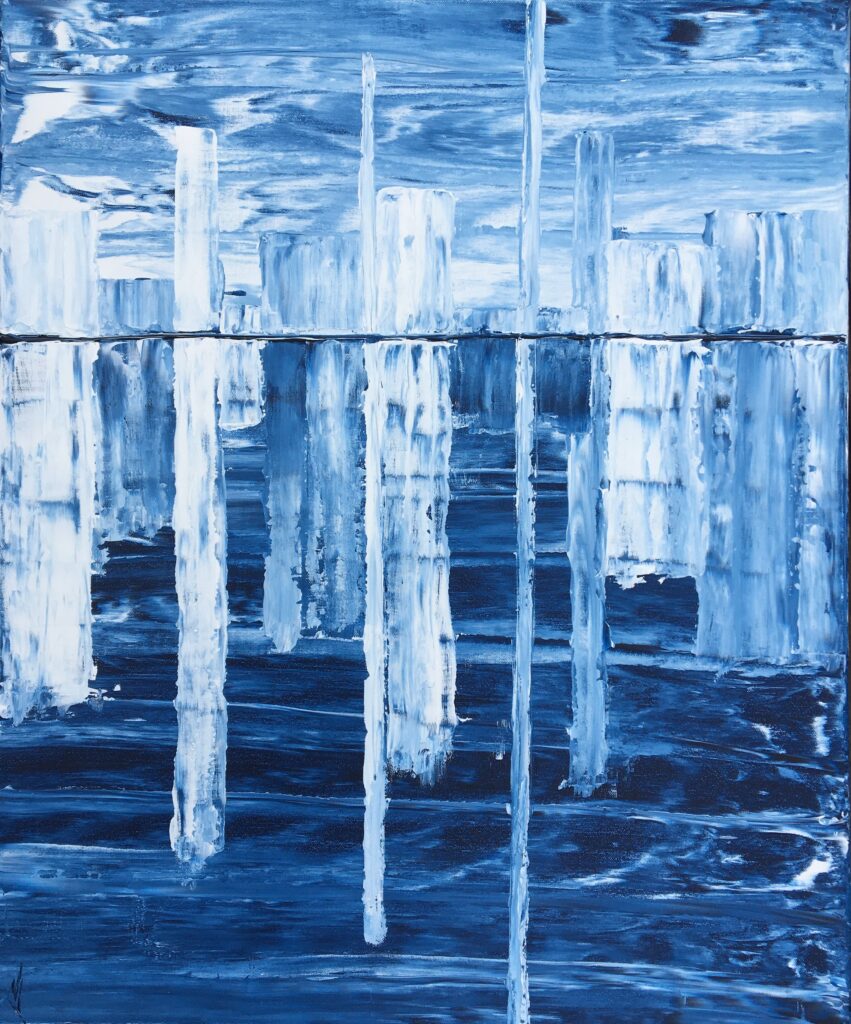 tableau en couleurs ,peinture originale vendue par l artiste,oeuvre unique,acrylique sur toile,art abstrait,valerie jouve artiste peintre,bleu,jaune,rouge,vert,violet,orange,noir,blanc