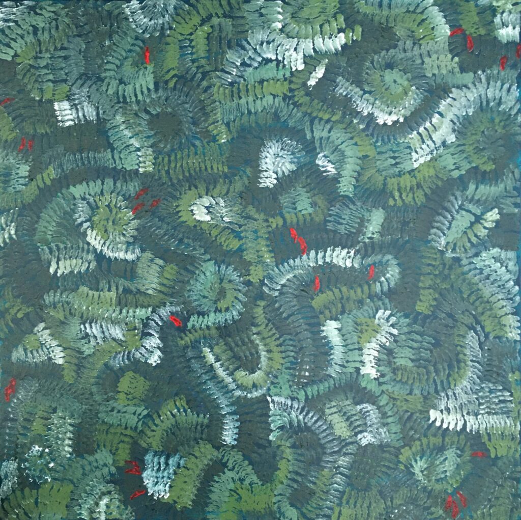 tableau en couleurs ,peinture originale vendue par l artiste,oeuvre unique,acrylique sur toile,art abstrait,valerie jouve artiste peintre,rouge,vert,blanc