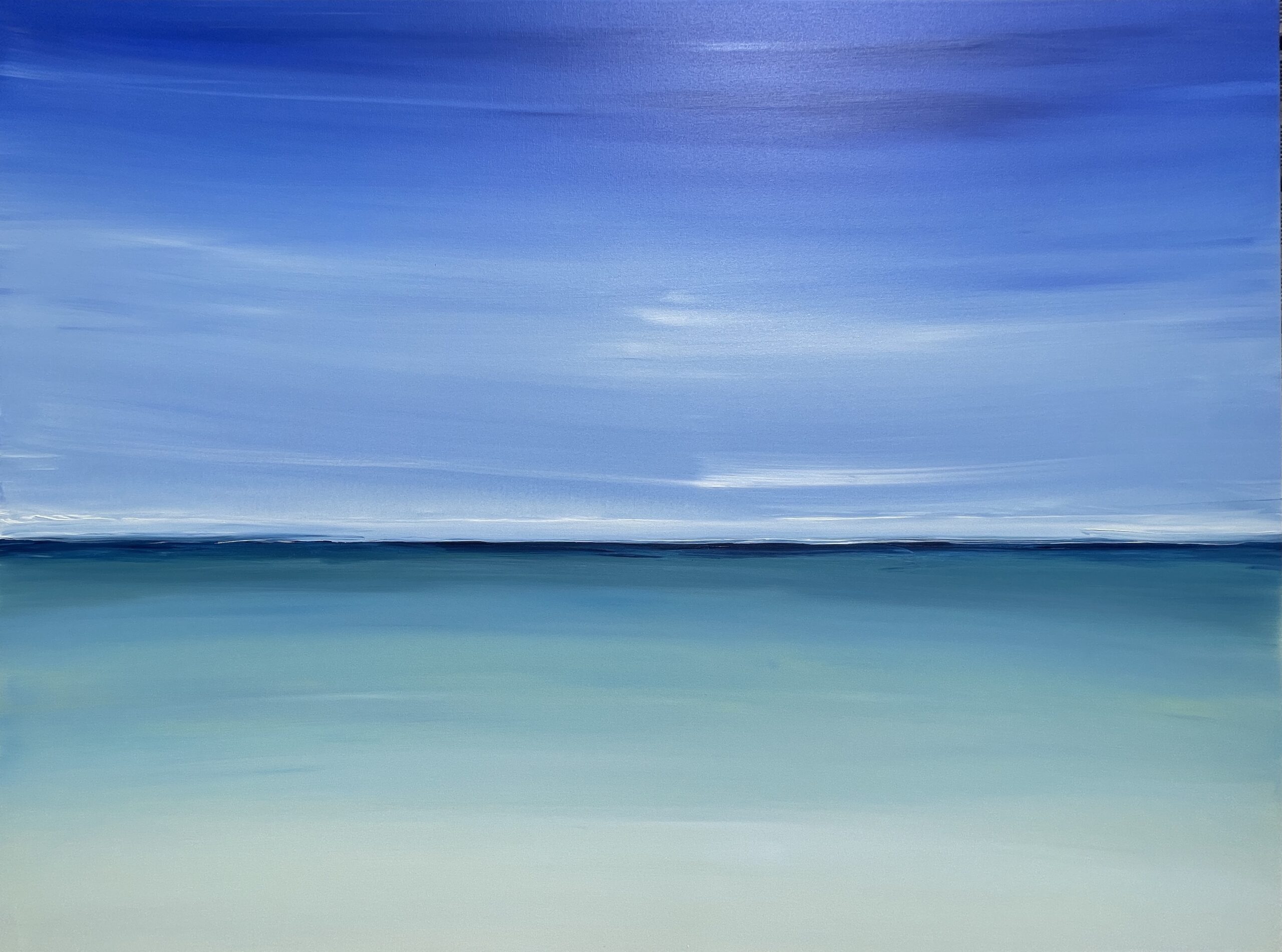 tableau, marine, bretagne, mer,ciel,sable,plage